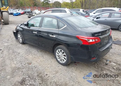 2018 Nissan Sentra Sv from USA, damaged, VIN 3N1AB7AP7JY225044